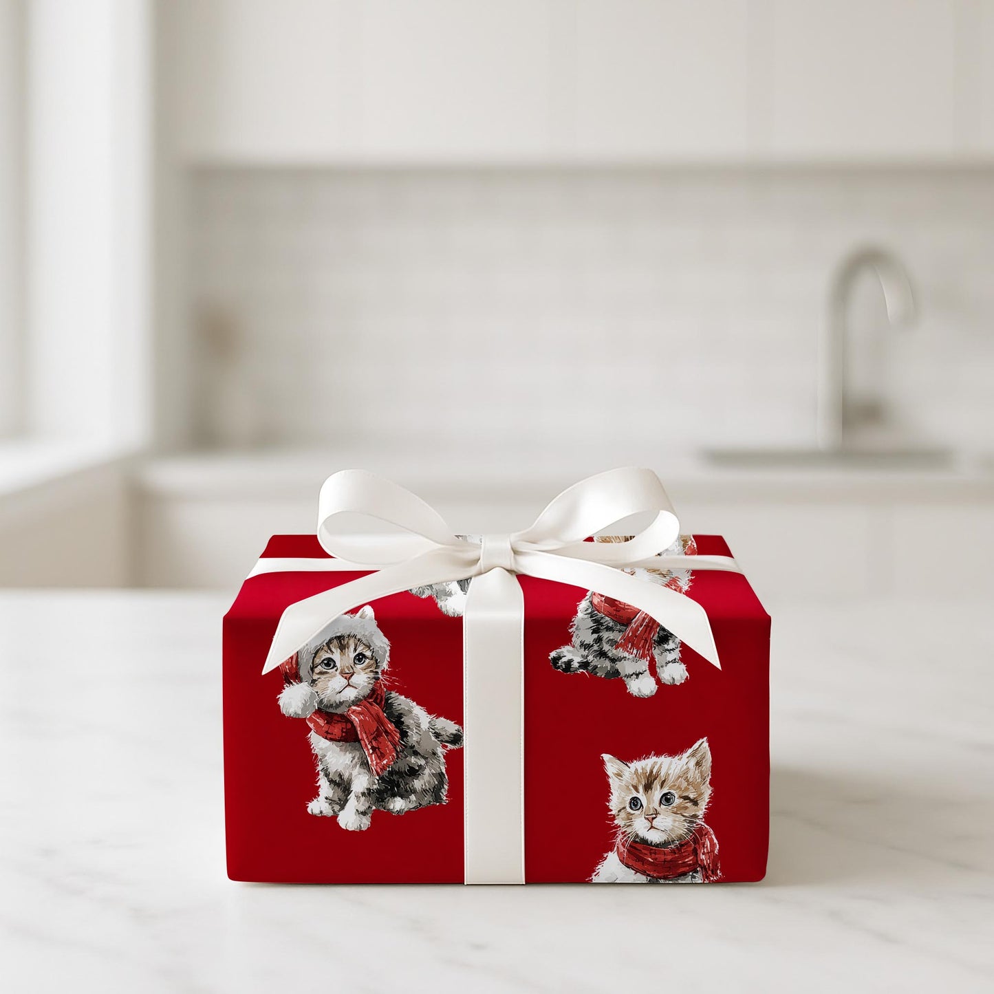 Cozy Christmas Kittens