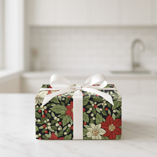 Crimson Christmas Garden