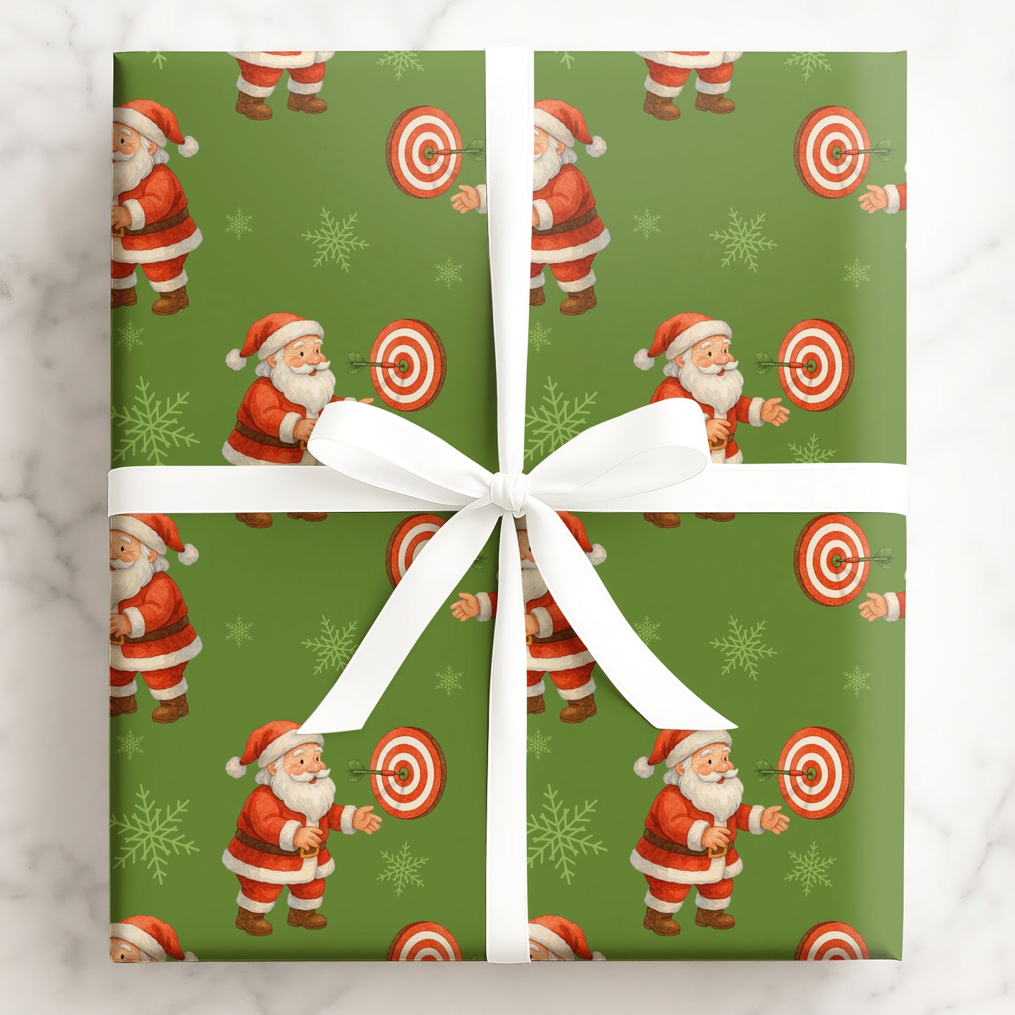 Dartboard Claus