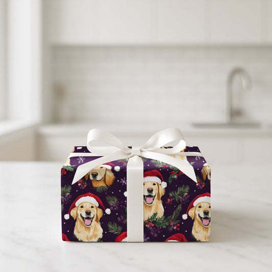 Festive Retriever Cheer