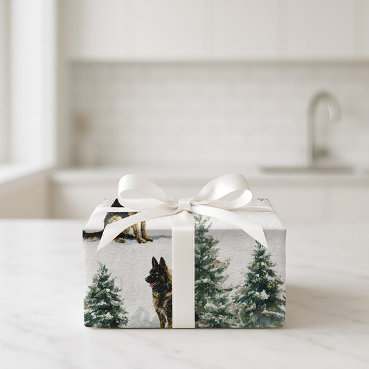 German Shepherd Snow Patrol