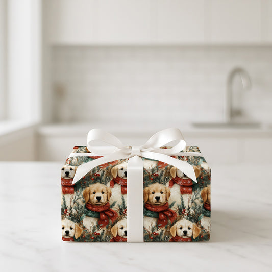 Golden Paws for Christmas