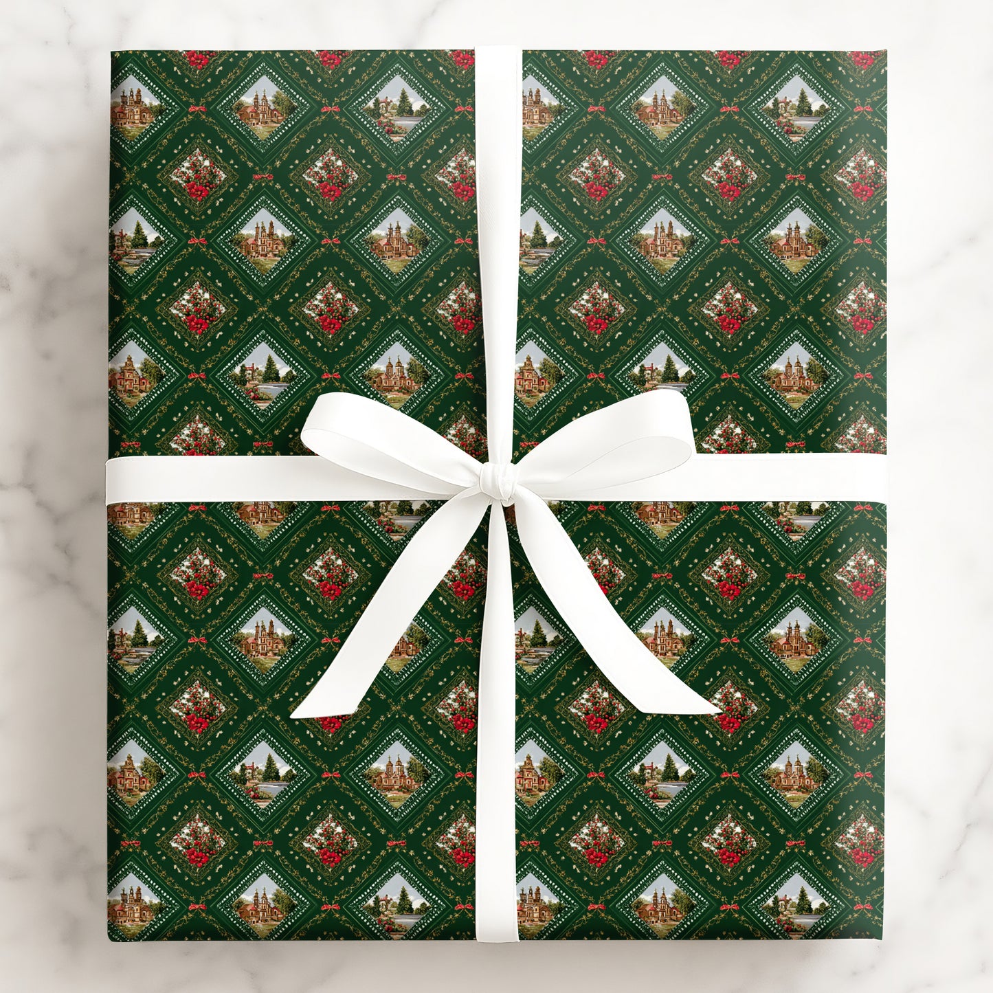 Holiday Diamond Charm