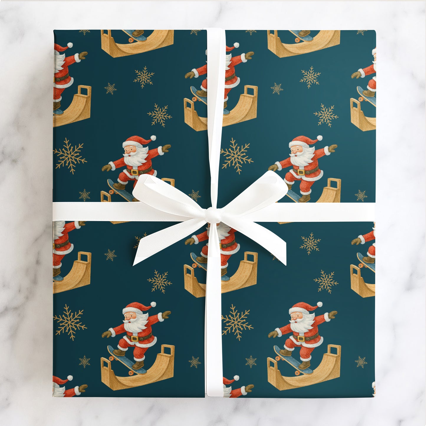 Jolly Skate Claus
