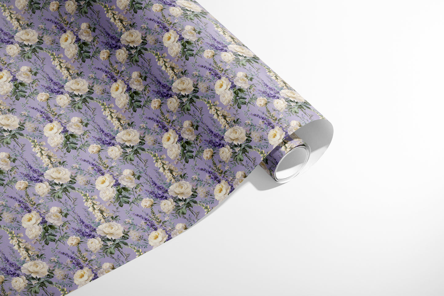 Lavender Vintage Florals
