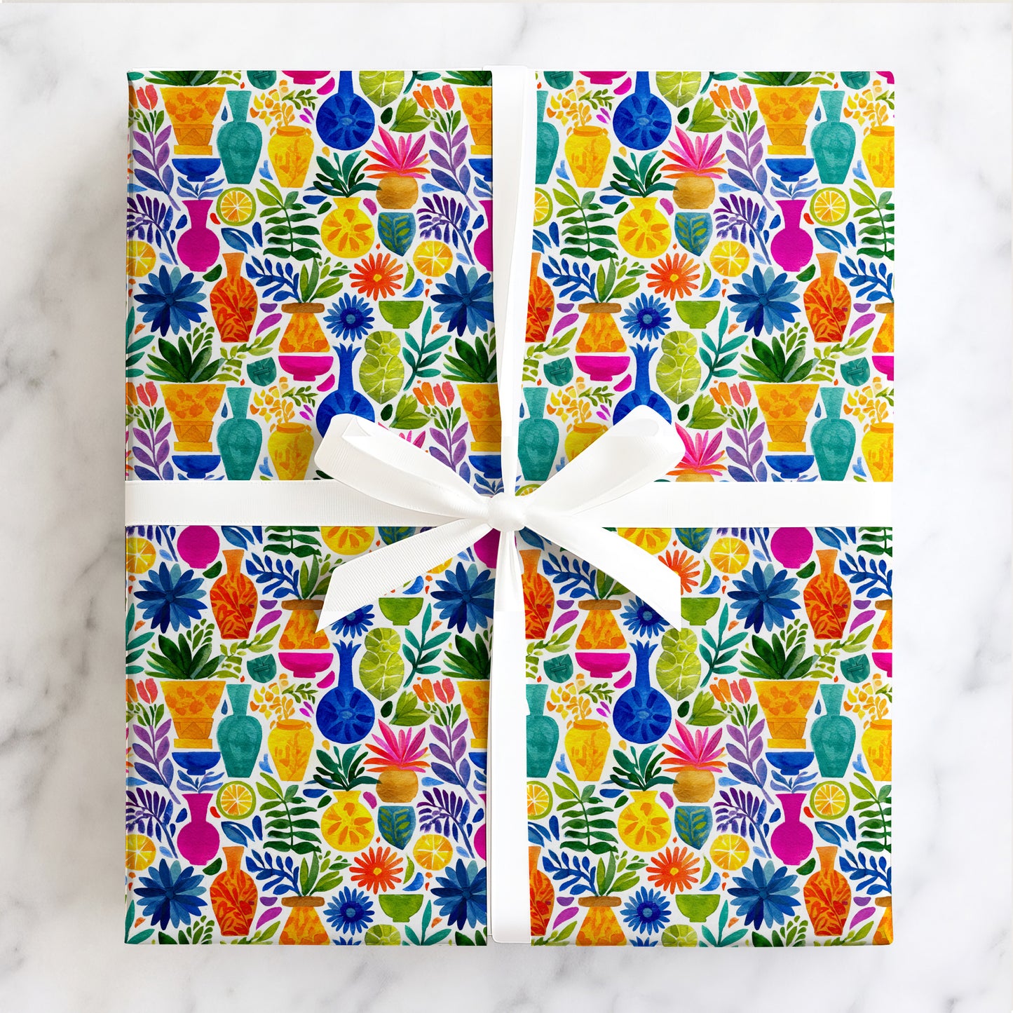 Leafy Vase Garden