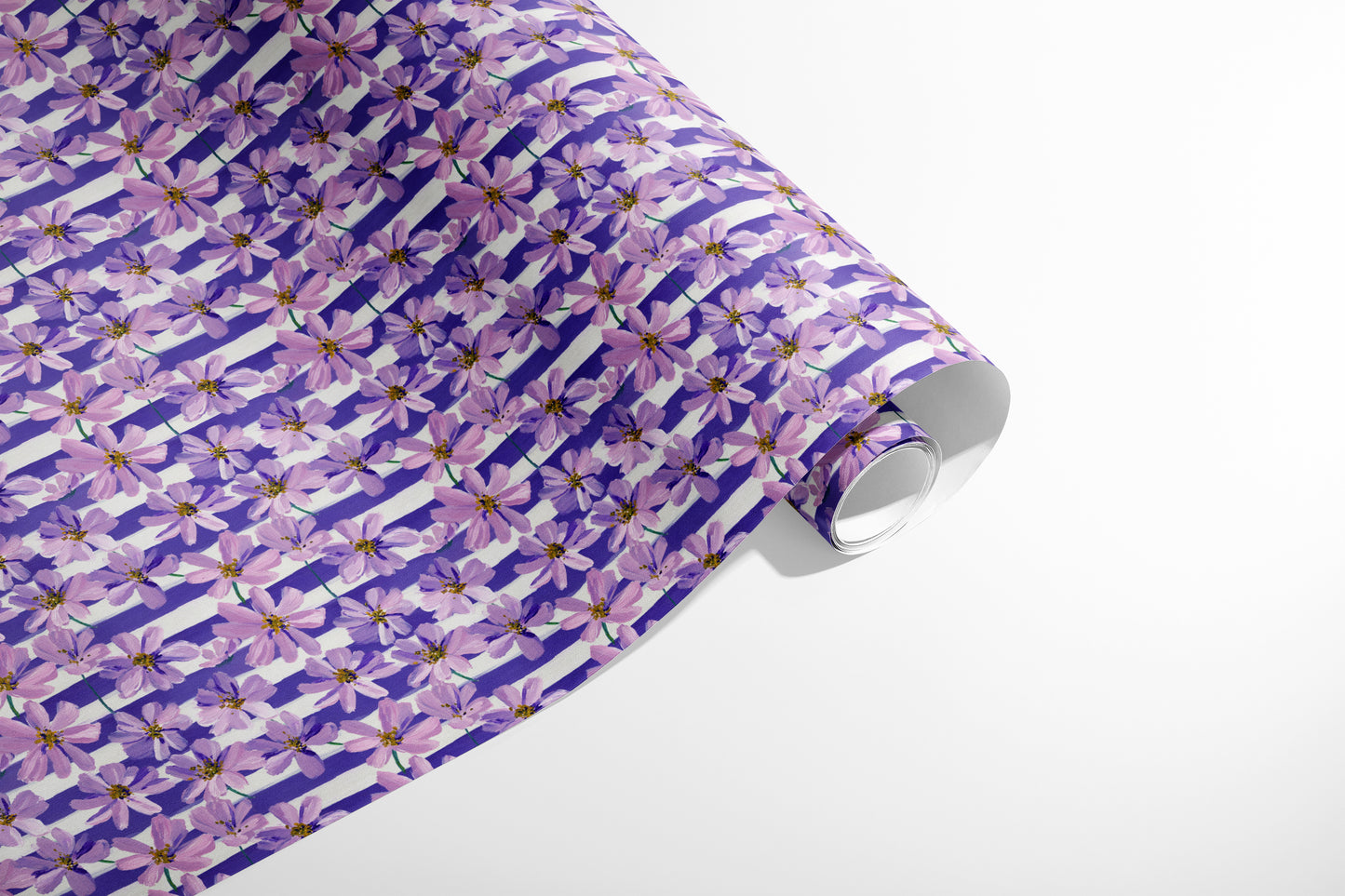 Lilac Florals & Lines
