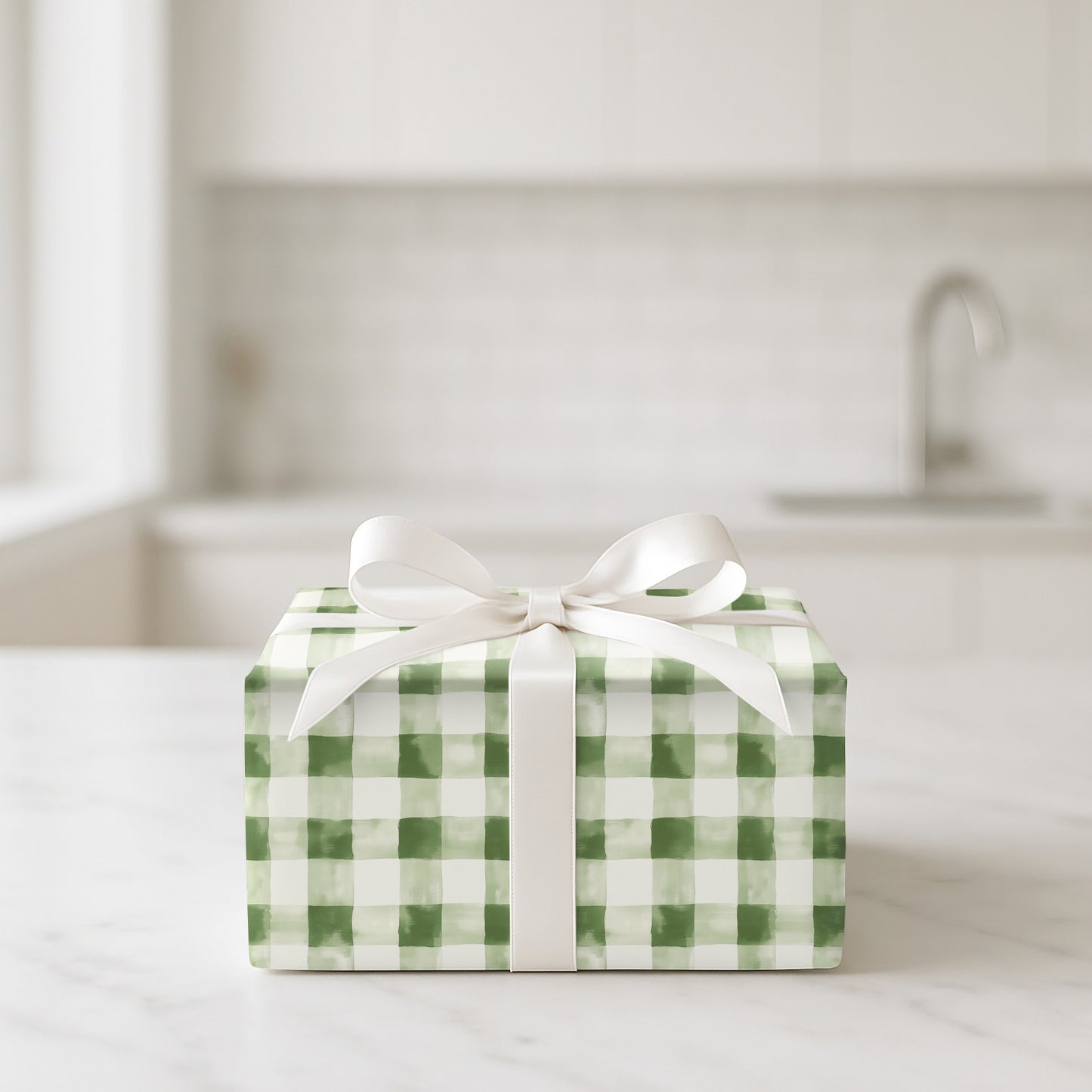 Minty Gingham