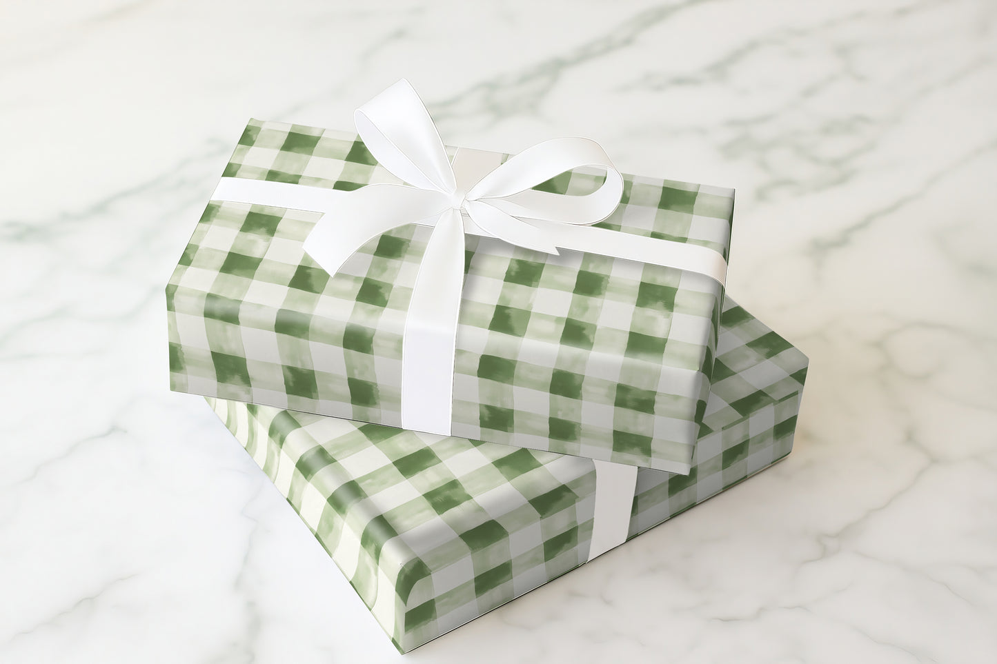 Minty Gingham