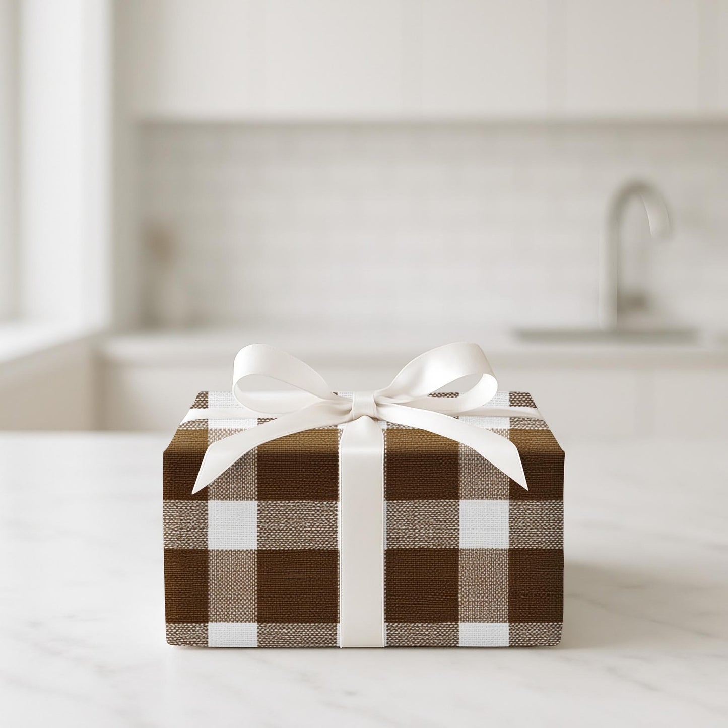 Mocha Gingham