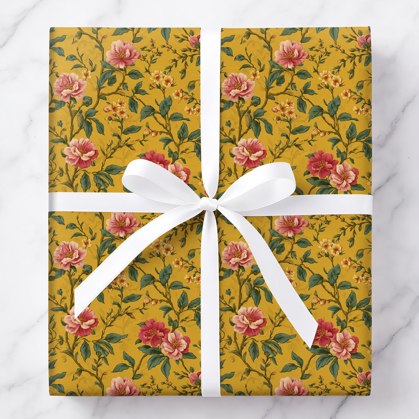 Mustard Floral Archive