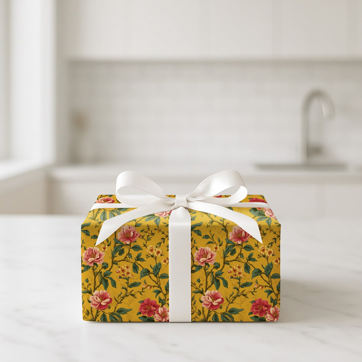 Mustard Floral Archive