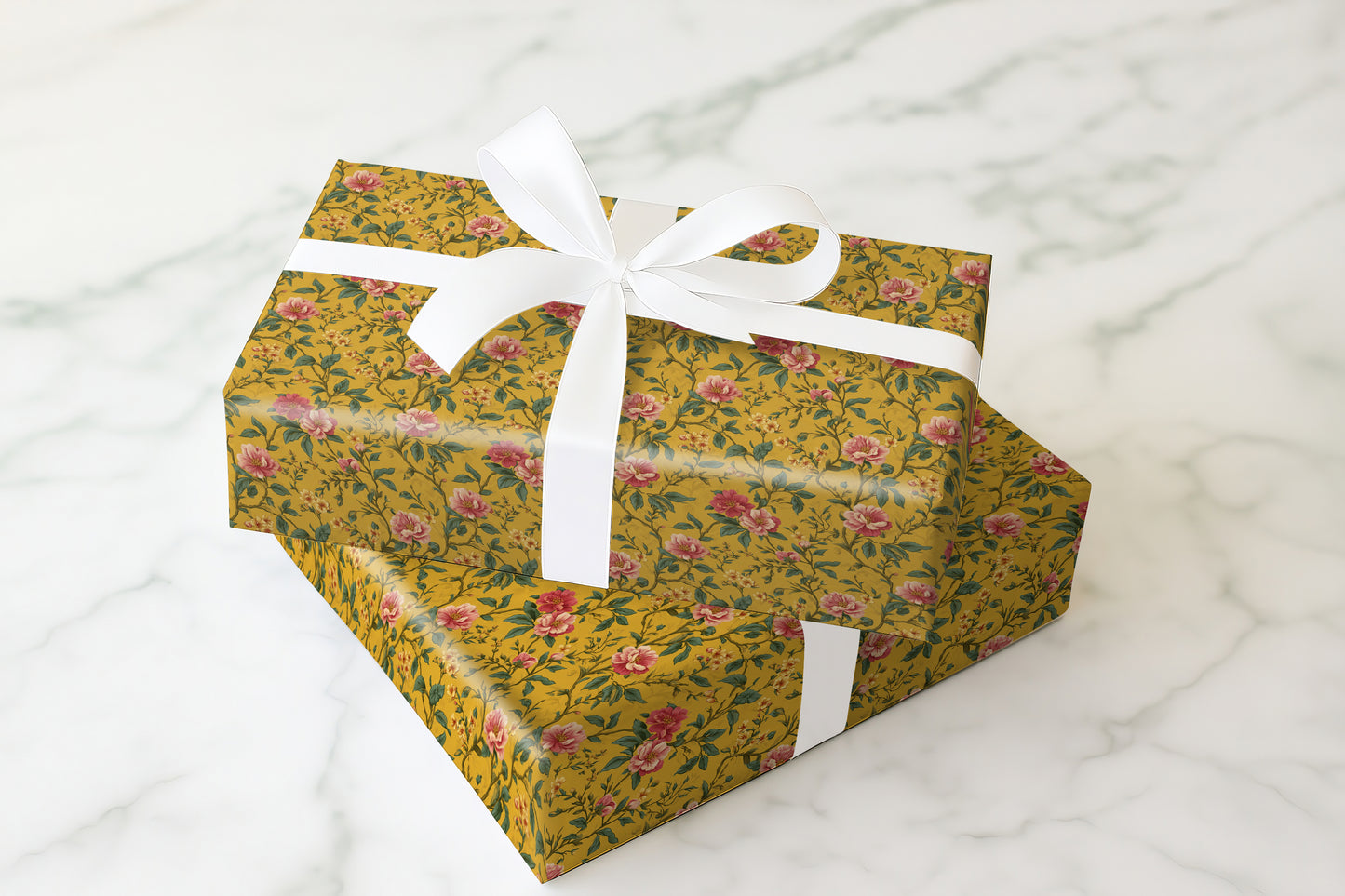 Mustard Floral Archive