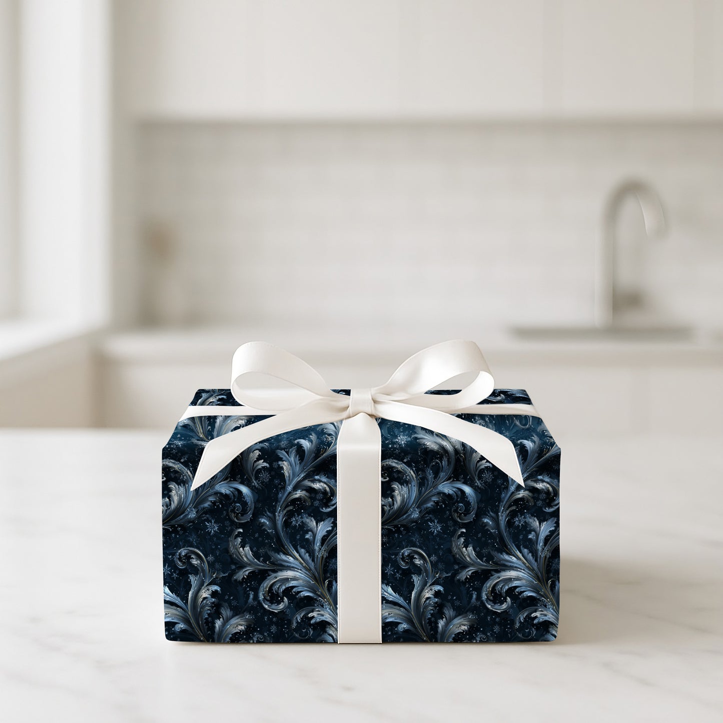 Navy Rococo