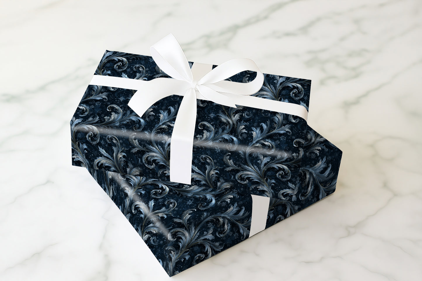 Navy Rococo