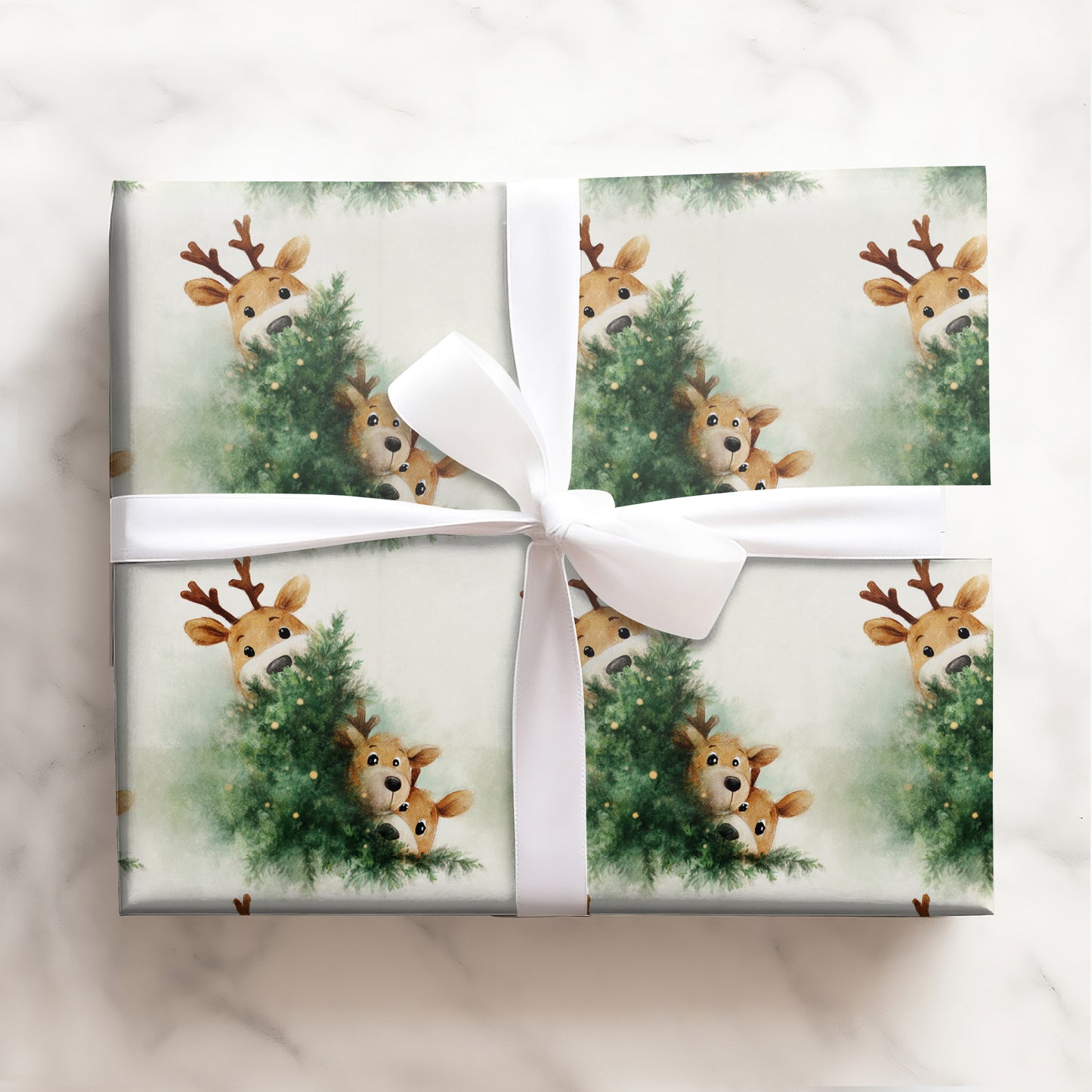Peekaboo Reindeer
