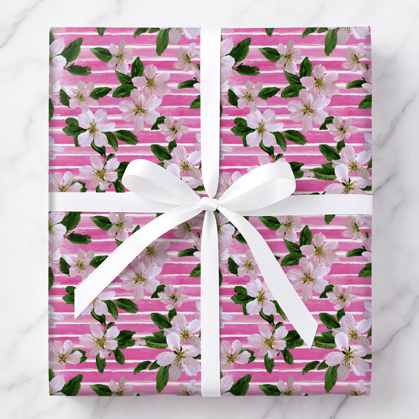 Pink Stripe Blooms