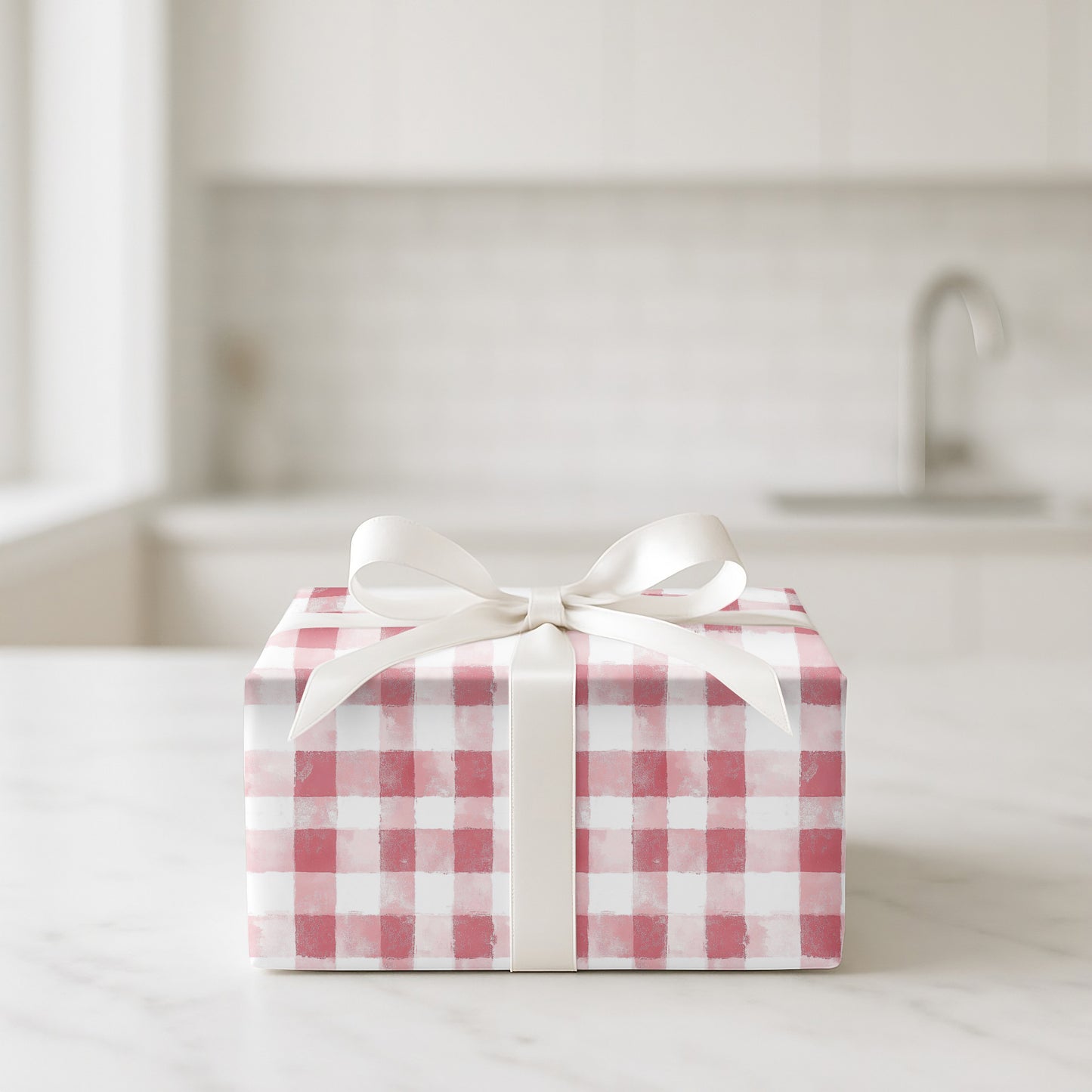 Poppy Gingham