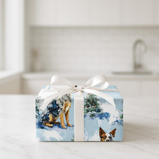 Red Heeler Sleigh Ride