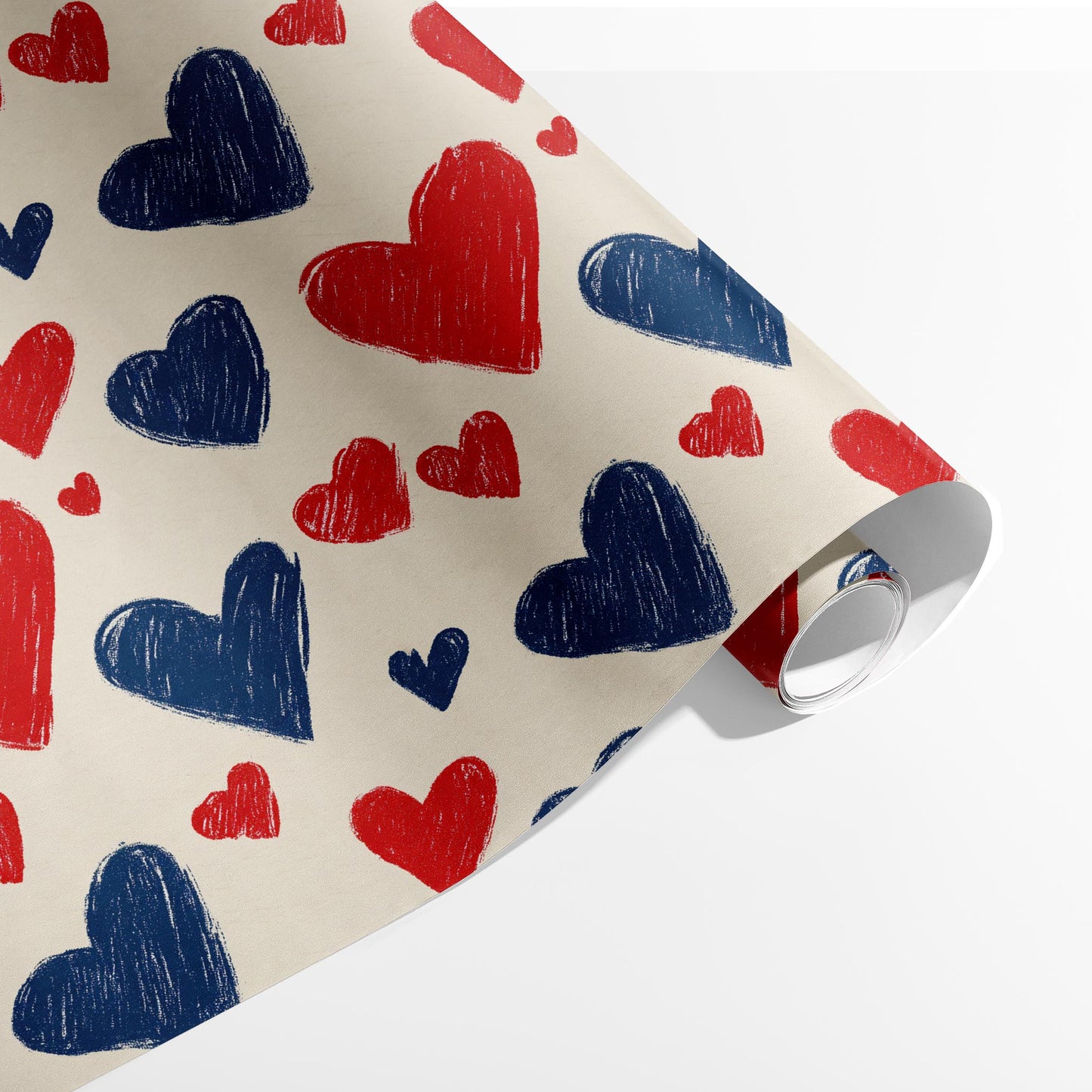 Red, White & Hearts