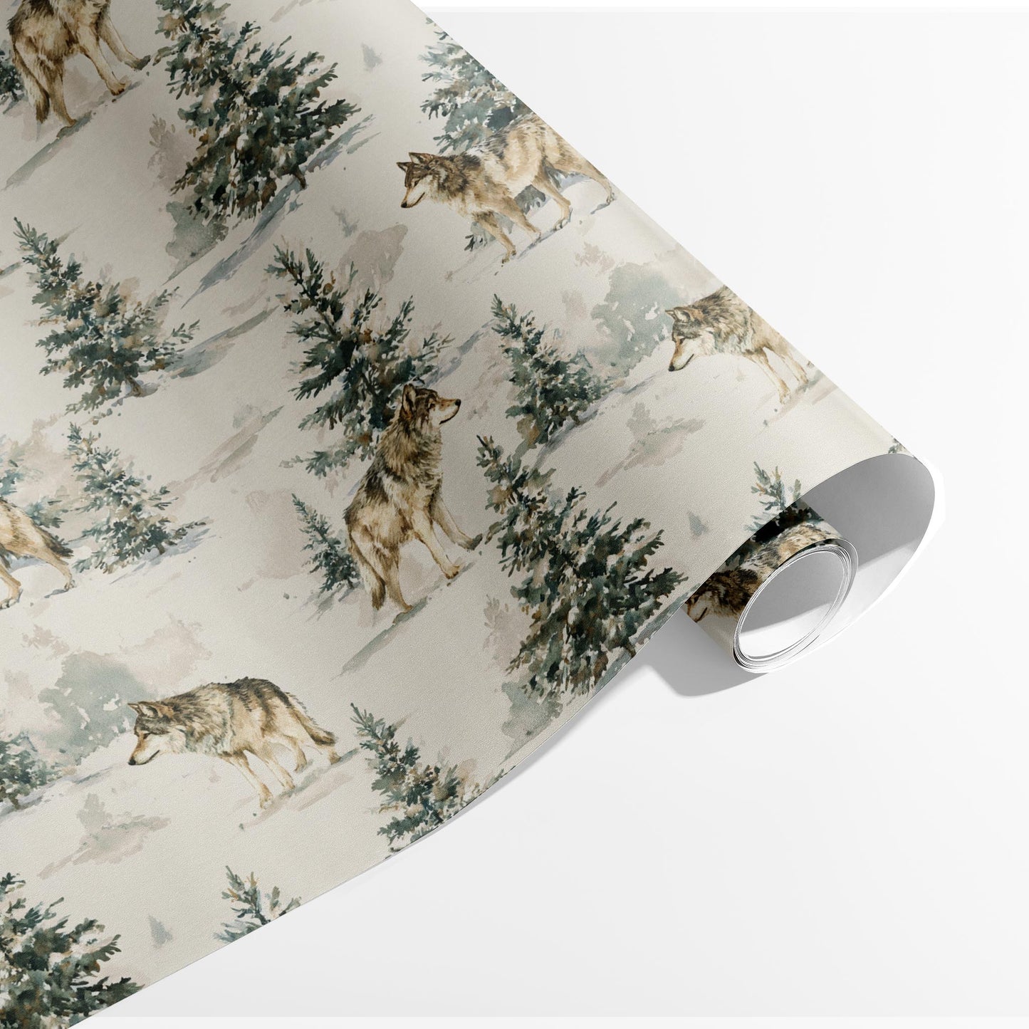 Snowy Wolf Wonderland