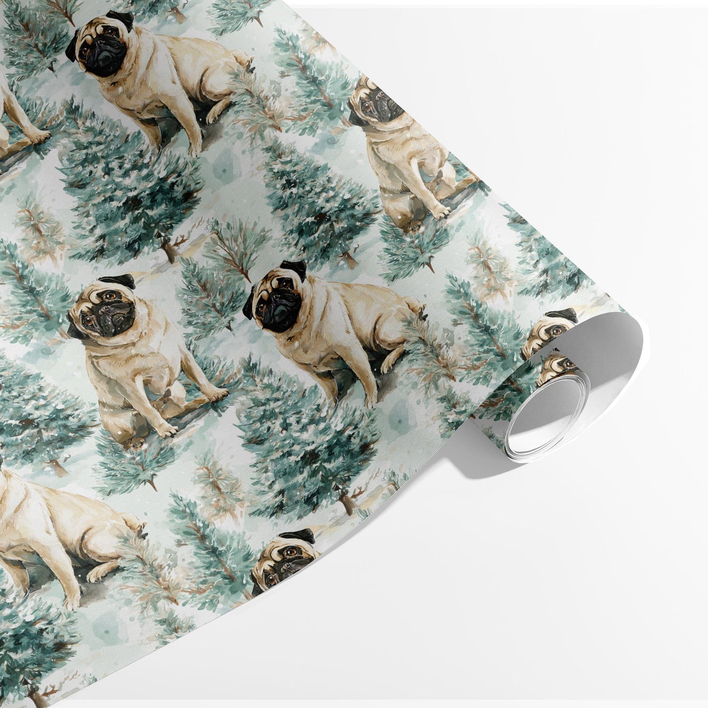Snug as a Pug in Snow