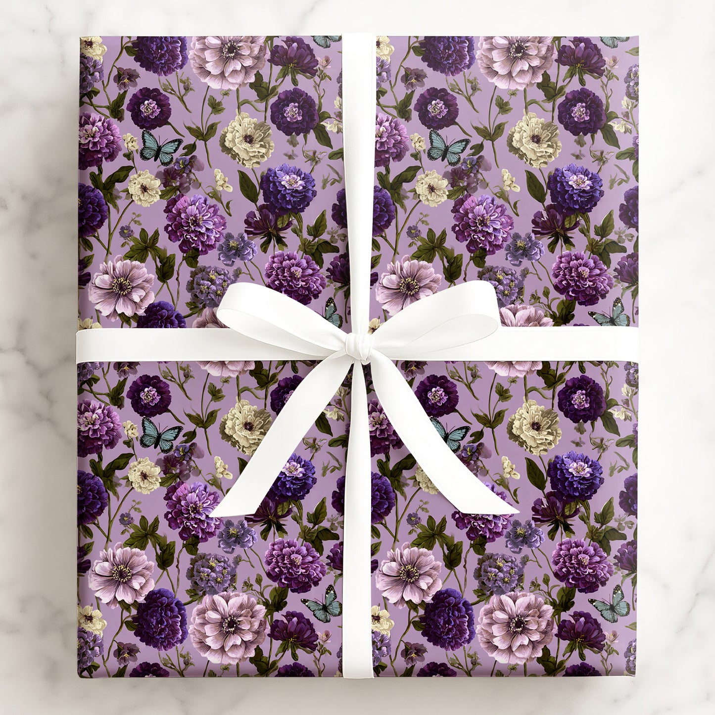 Soft Lilac Florals
