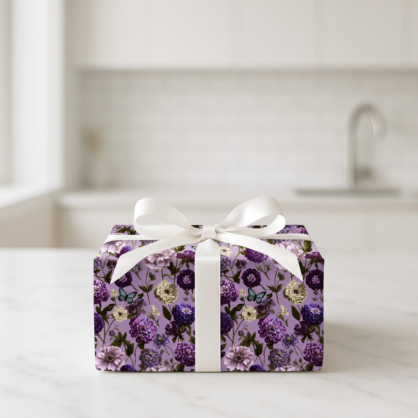 Soft Lilac Florals