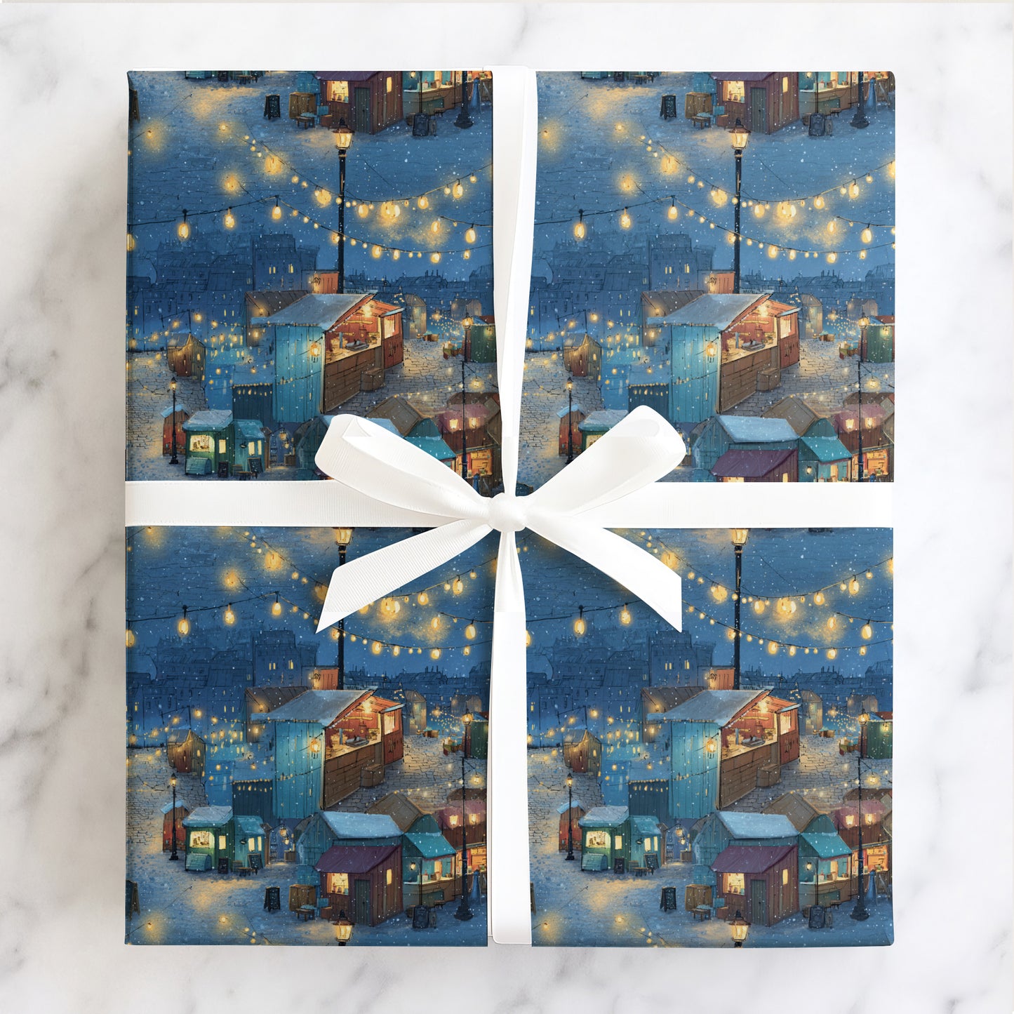 Twinkling Village Nights