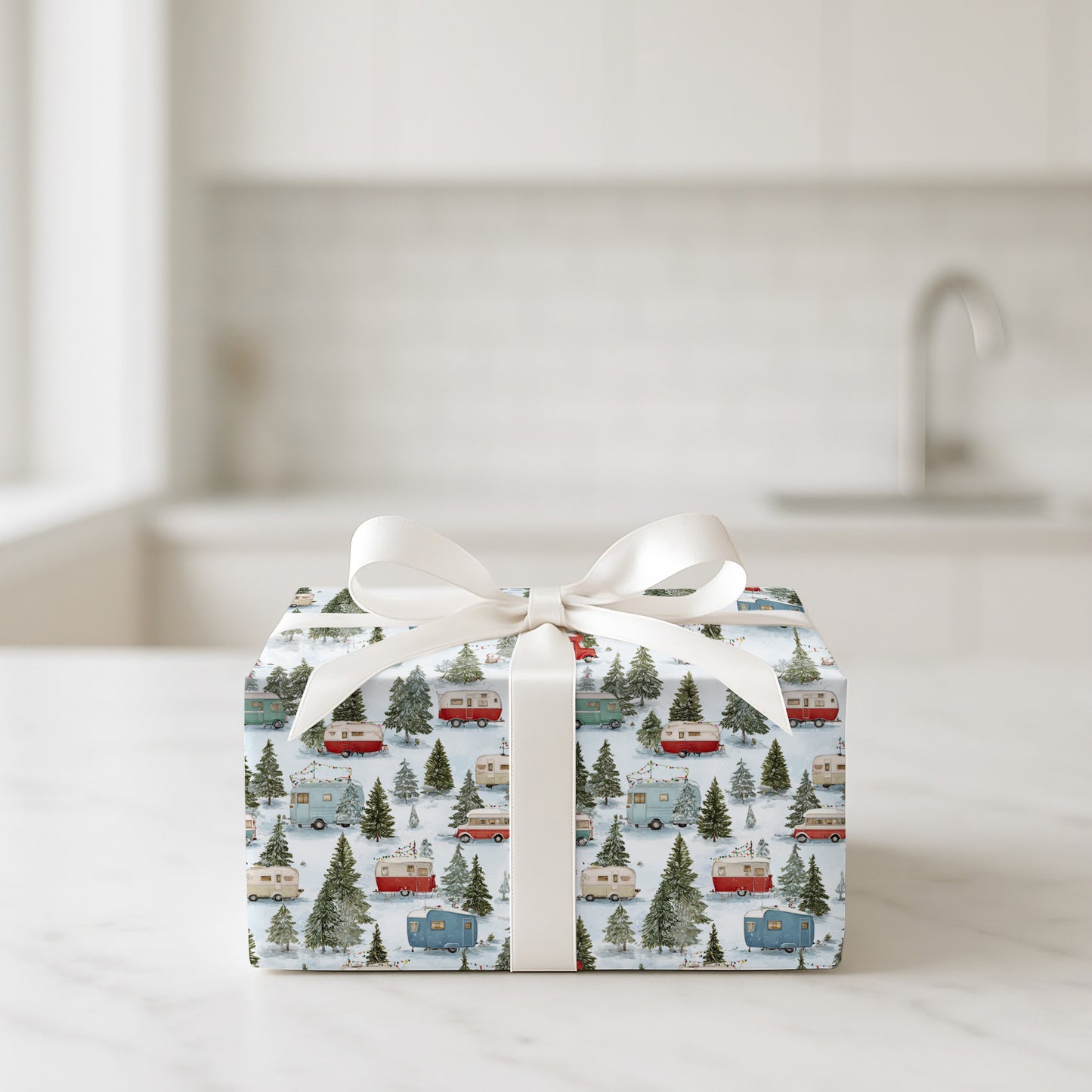 Vintage Van & Fir Fun