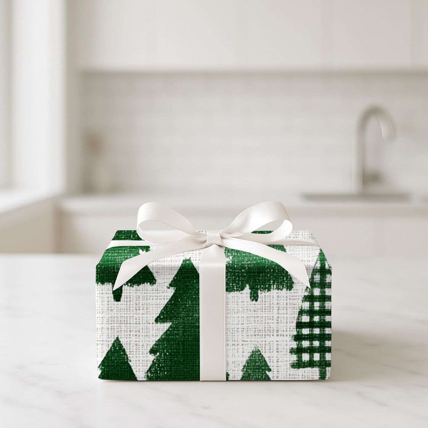Woodland Pine Trees