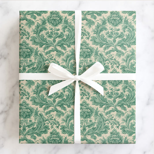 Antique Olive Scrolls