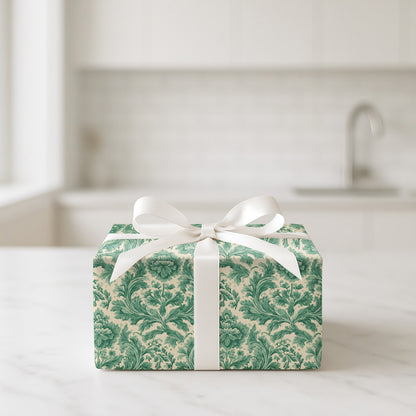 Antique Olive Scrolls