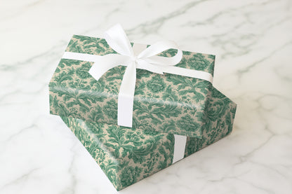 Antique Olive Scrolls