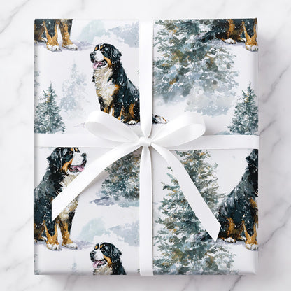 Bernese Christmas Dog