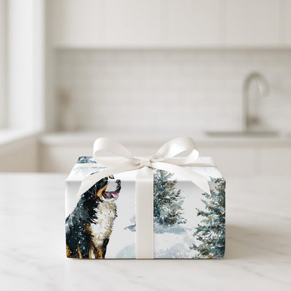 Bernese Christmas Dog