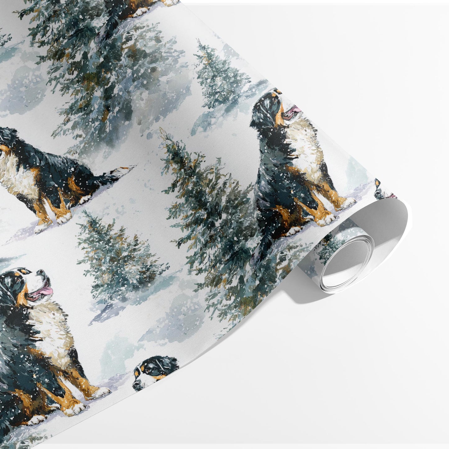 Bernese Christmas Dog