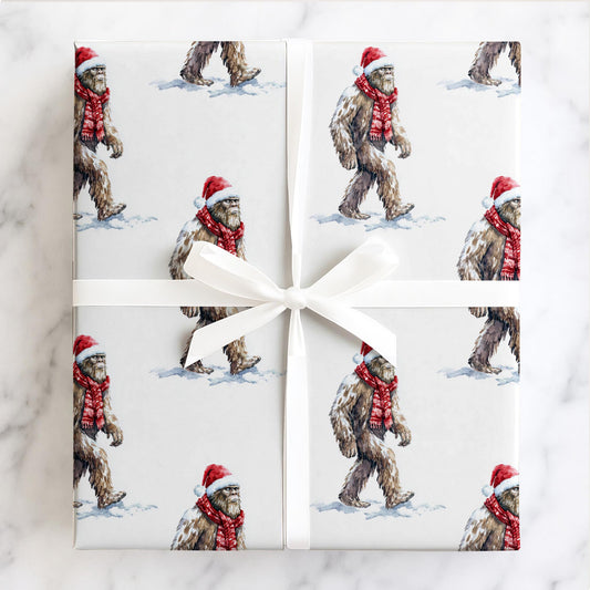 Bigfoot in a Scarf
