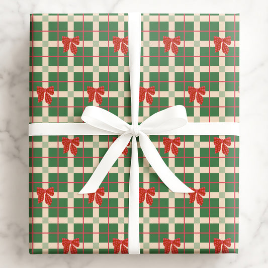 Bow-hemian Plaid-sody