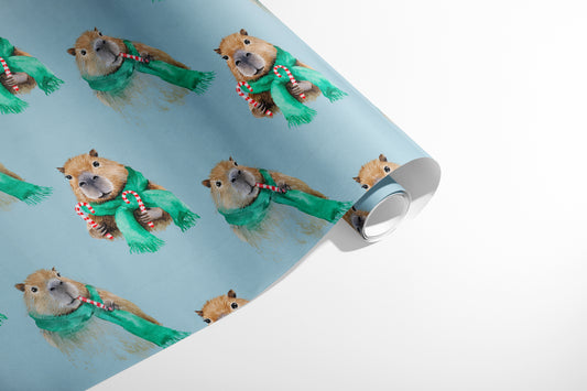 Capy in Green Scarf