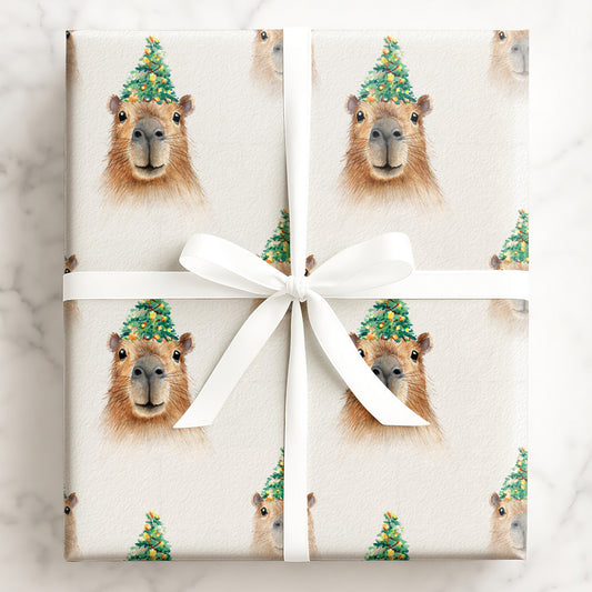 Christmas Capybara Tree