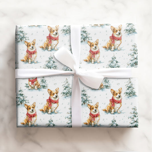 Christmas Corgi Lane