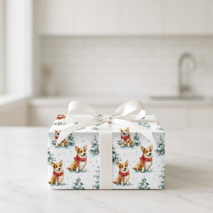 Christmas Corgi Lane
