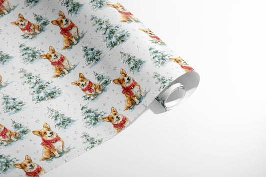 Christmas Corgi Lane