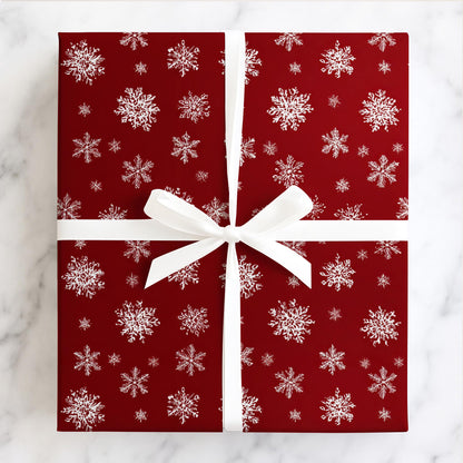 Classic Red Snowfall