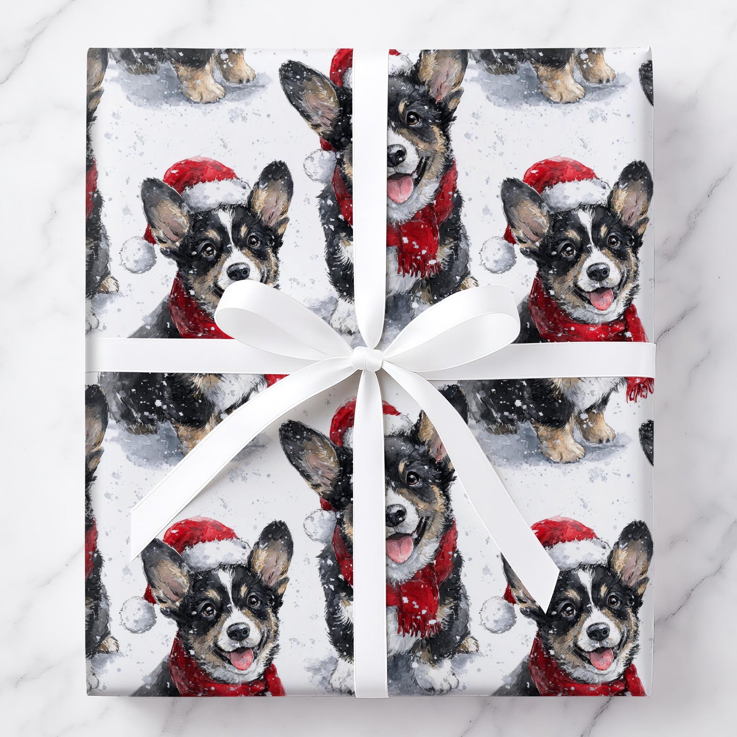 Corgi Claus