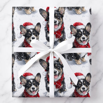 Corgi Claus