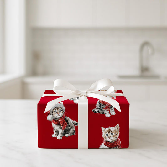 Cozy Christmas Kittens