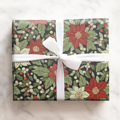 Crimson Christmas Garden