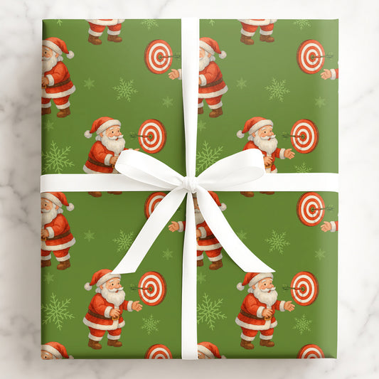 Dartboard Claus